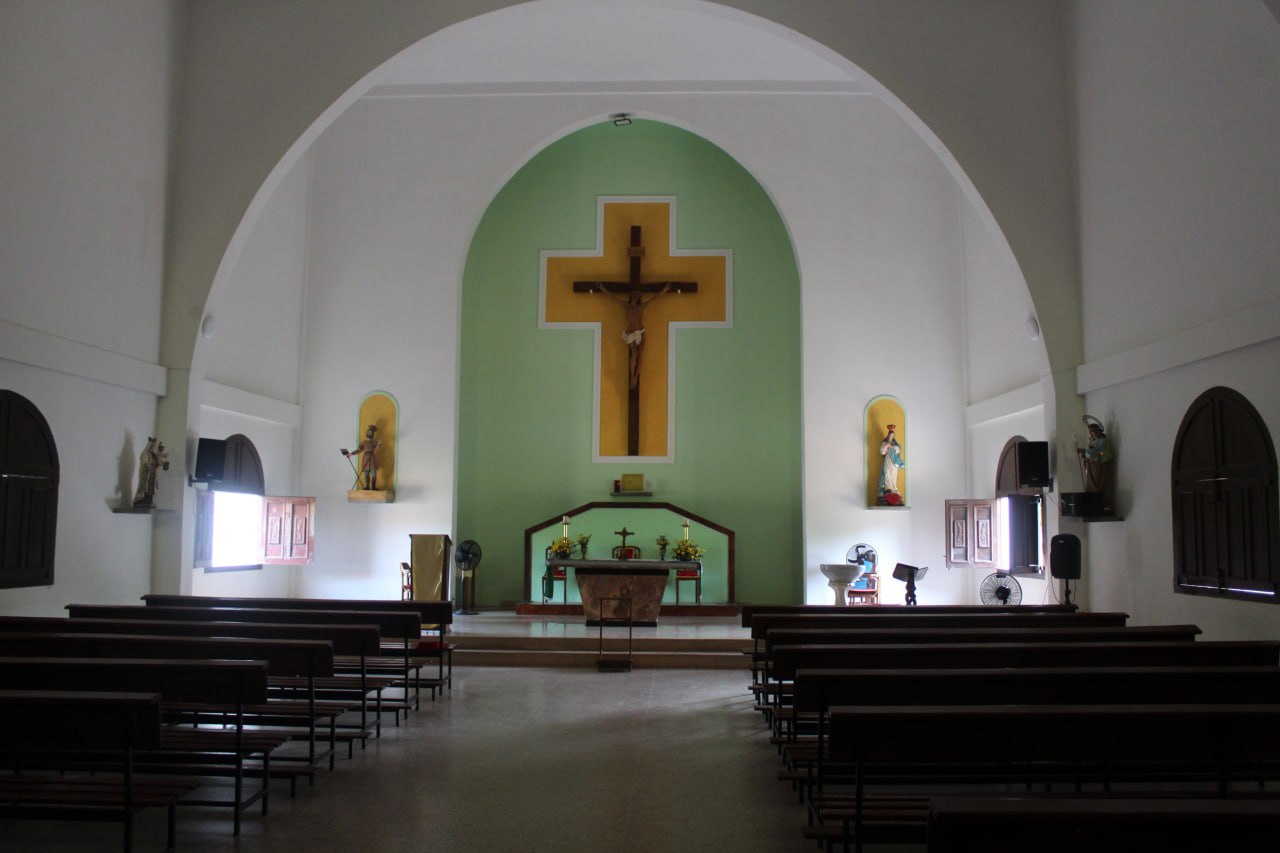 Interior del templo